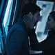 Holden (Steven Strait) and Naomi (Dominique Tipper) share a moment aboard the Roci in season four.